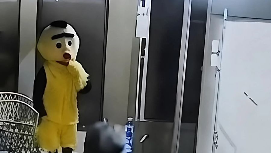 Man wearing costume in Lebanon