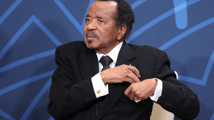 President of Cameroon Paul Biya