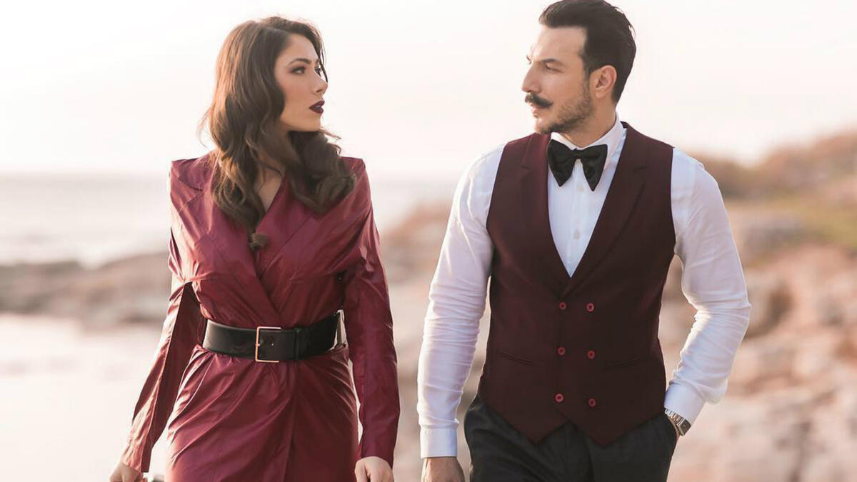 Younes and Majdouline in Al Kateb Source daniellarahme Instagram