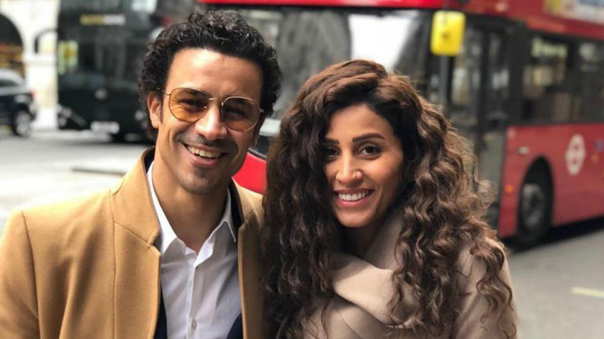 Noor and Mustafa in Zay Al Shams Source dinaelsherbinyy Instagram