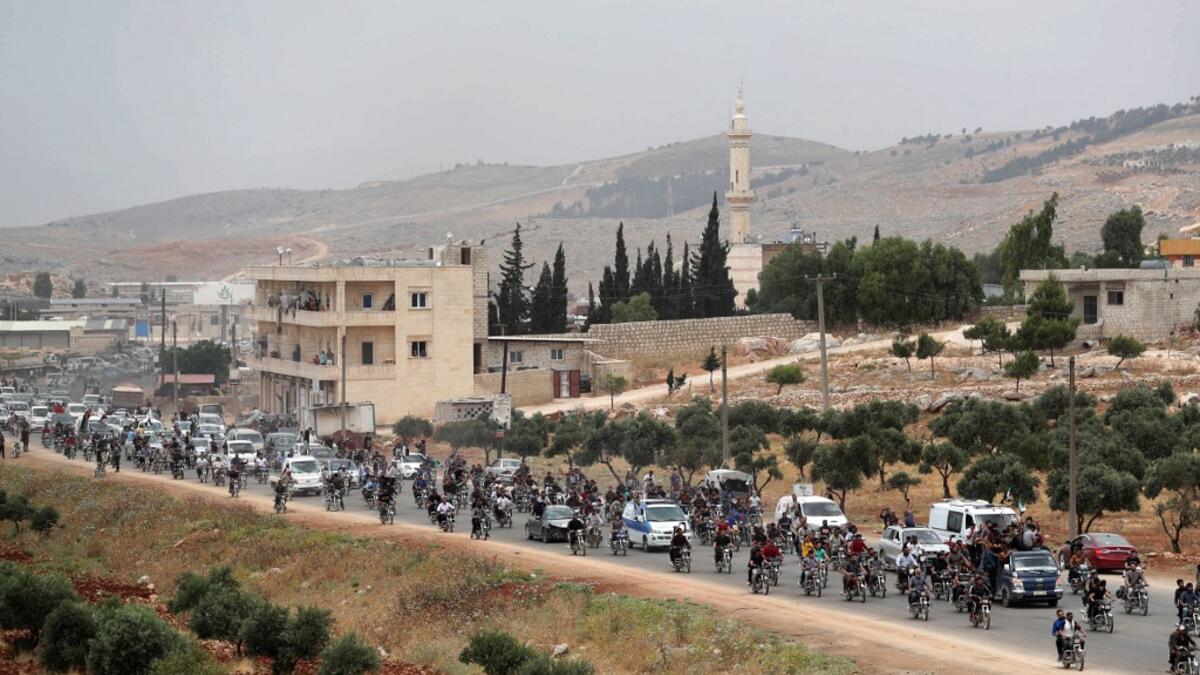 The Syrian goalkeeper turned rebel fighter who starred in an award-winning documentary died on June 8 of wounds sustained fighting regime forces in northwestern Syria, his faction said. OMAR HAJ KADOUR / AFP