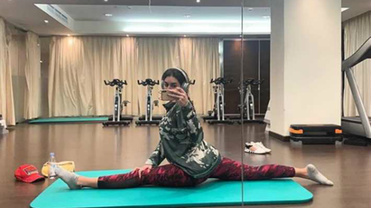 Yasmin Sabri likes to share images while practicing sports with her followers Source yasmine sabri Instagram