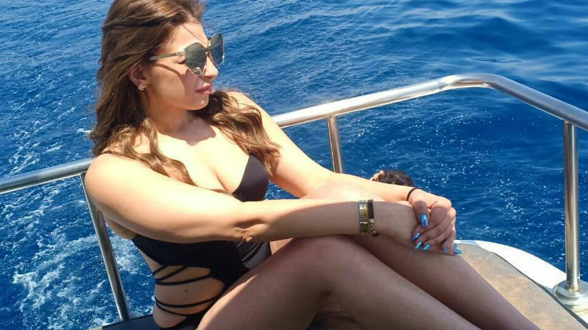Menna Galal shares photos from nights out and summer vacations to her Instagram account even if she is wearing a swimsuit and is not afraid of criticism Source mennagalalofficial Instagram