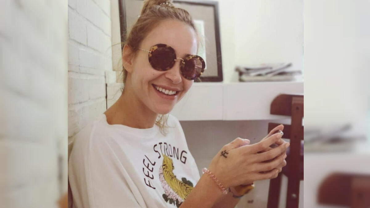 Egyptian actress Menna Shalabi usually depends on simple clothes Source mennagram Instagram