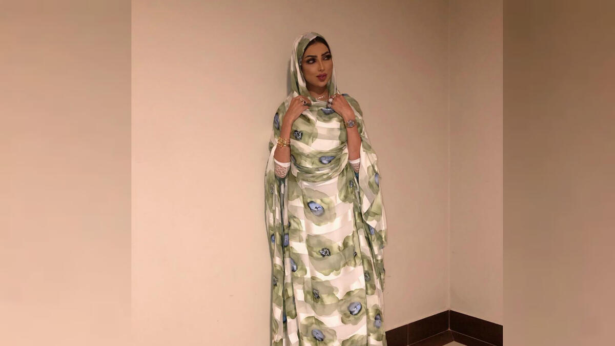 The Moroccan singer appeared in an attractive outfit in multiple pictures and videos on her Instagram account Source dunia batma Instagram
