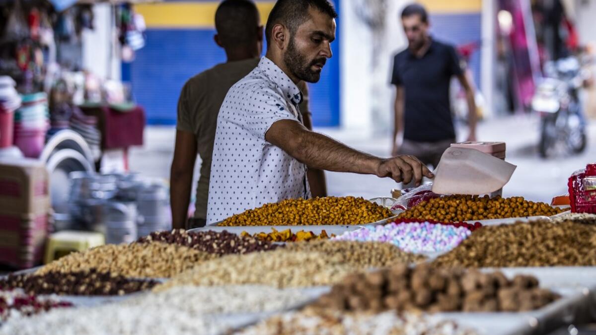 The civil war has battered the country's finances and depleted its foreign reserves. Delil SOULEIMAN / AFP