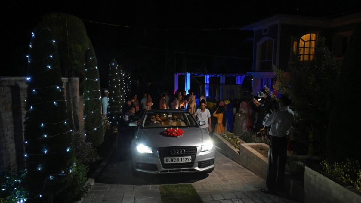 India's decision in early August to scrap Kashmir's autonomy has left the region reeling, impacting even the usually buoyant wedding industry -- a major driver of Kashmir's economy -- with hundreds of notices appearing in newspapers and on television in recent weeks, postponing or cancelling ceremonies. TAUSEEF MUSTAFA / AFP