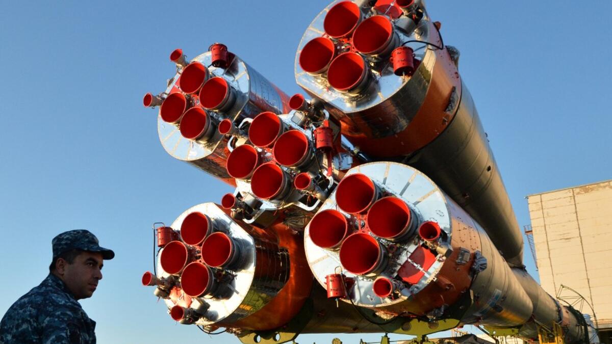 The launch of the mission of members of the International Space Station (ISS) crew US astronaut Jessica Meir, Russia's cosmonaut Oleg Skripochka and United Arab Emirates's astronaut Hazzaa Ali Almansoori is scheduled on 25 September. Vyacheslav OSELEDKO / AFP