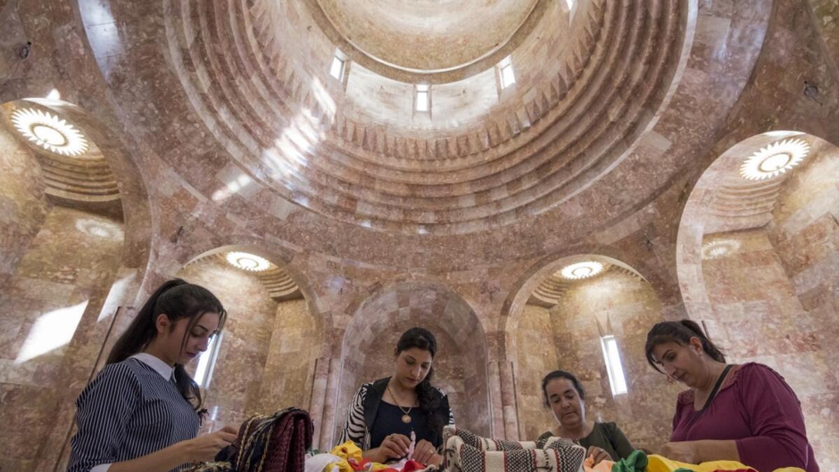 An ancient ethnic group much persecuted for their faith, Yazidis have found a safe haven in the ex-Soviet Caucasus country and have built this gleaming white temple surrounded by a rose garden. Yazidis have a community of around 35,000 in Armenia, where they are able to freely practise their religion. They also live in Syria, Turkey and Iraq.  KAREN MINASYAN / AFP