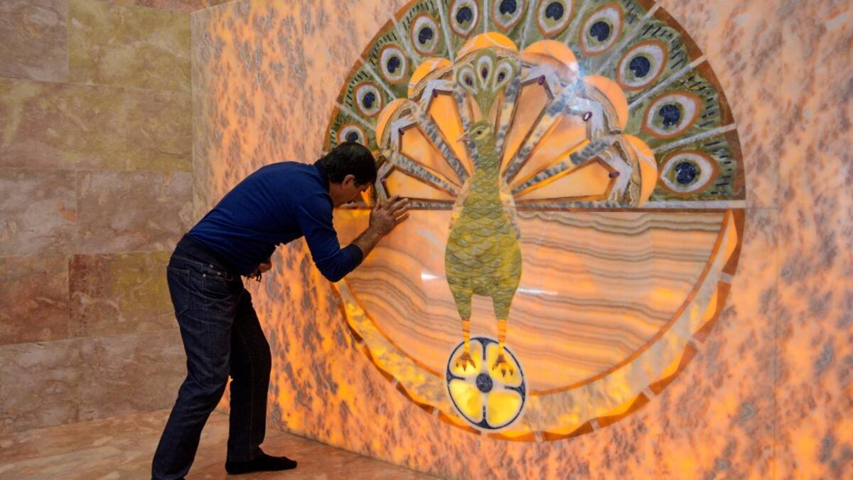 Yazidis have a community of around 35,000 in Armenia, where they are able to freely practise their religion. They also live in Syria, Turkey and Iraq. Yazidis worship one God, who, they believe, created the world and entrusted it to seven Holy Beings, the most important of which is Melek Taus, or the Peacock Angel.  KAREN MINASYAN / AFP