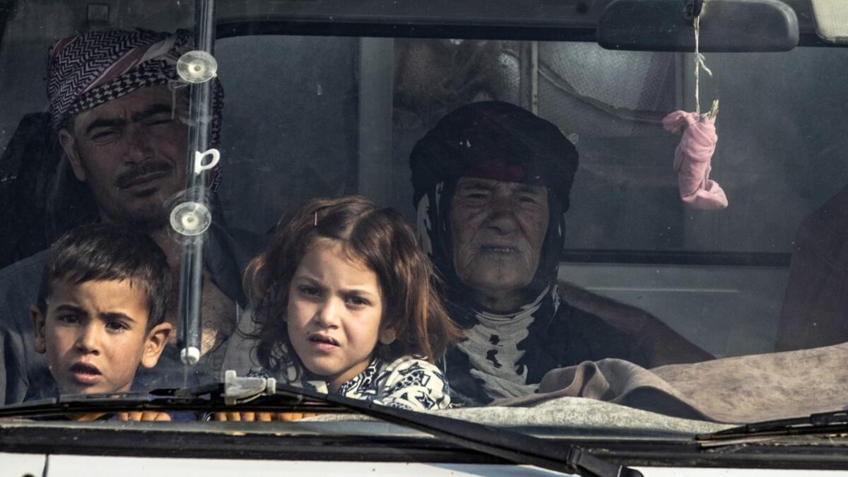 Turkey's President Recep Tayyip Erdogan fired off a fresh warning today to "crush" Kurdish forces as both sides traded accusations of violating a US-brokered truce deal in northeastern Syria. Delil SOULEIMAN / AFP