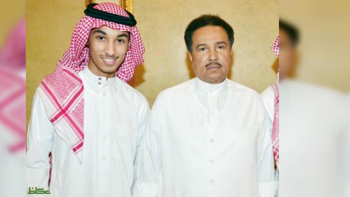 Mohammad Abdu and son Abdulrahman