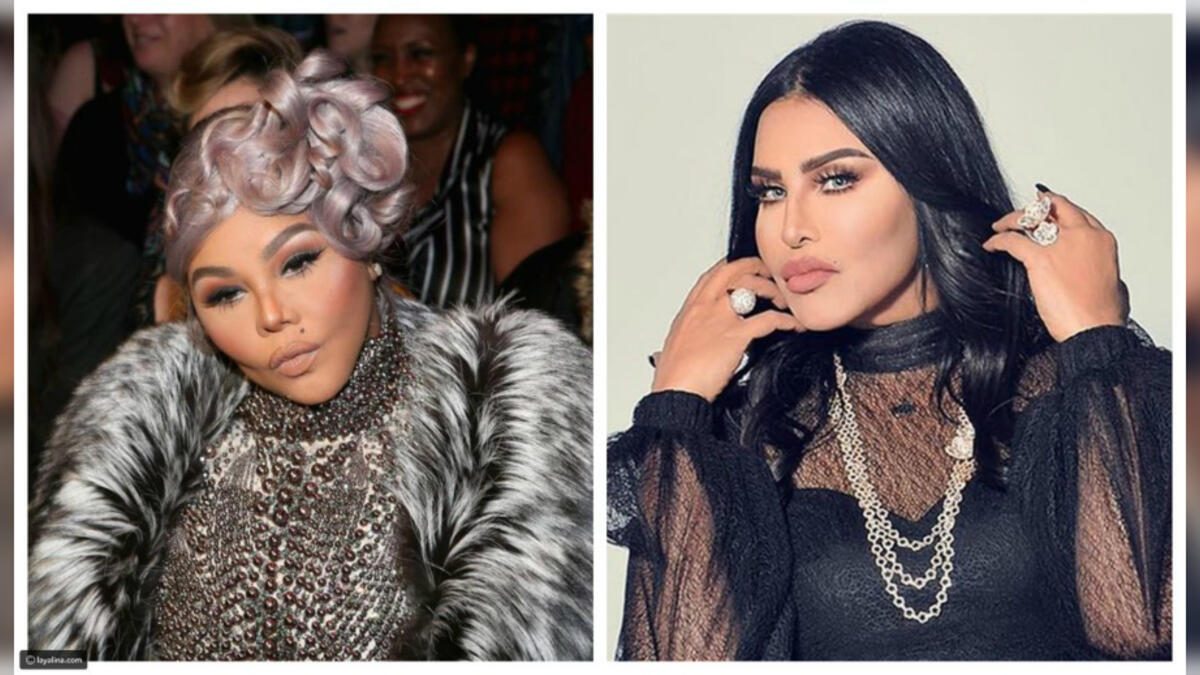 Ahlam With Her Lookalike