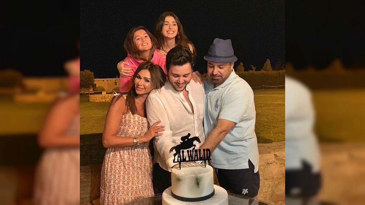 Assi Elhellanis son Alwaeed and daughter Marita