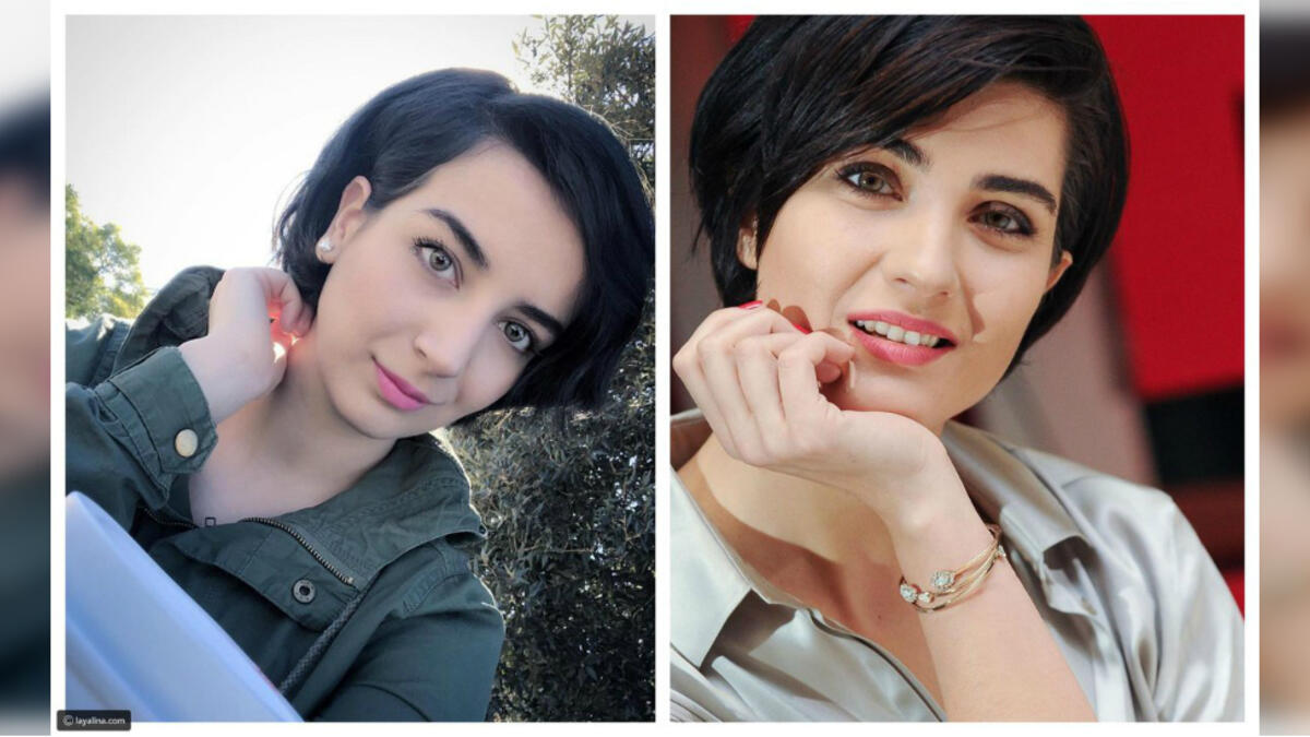Tuba Büyüküstün With Her Saudi Lookalike