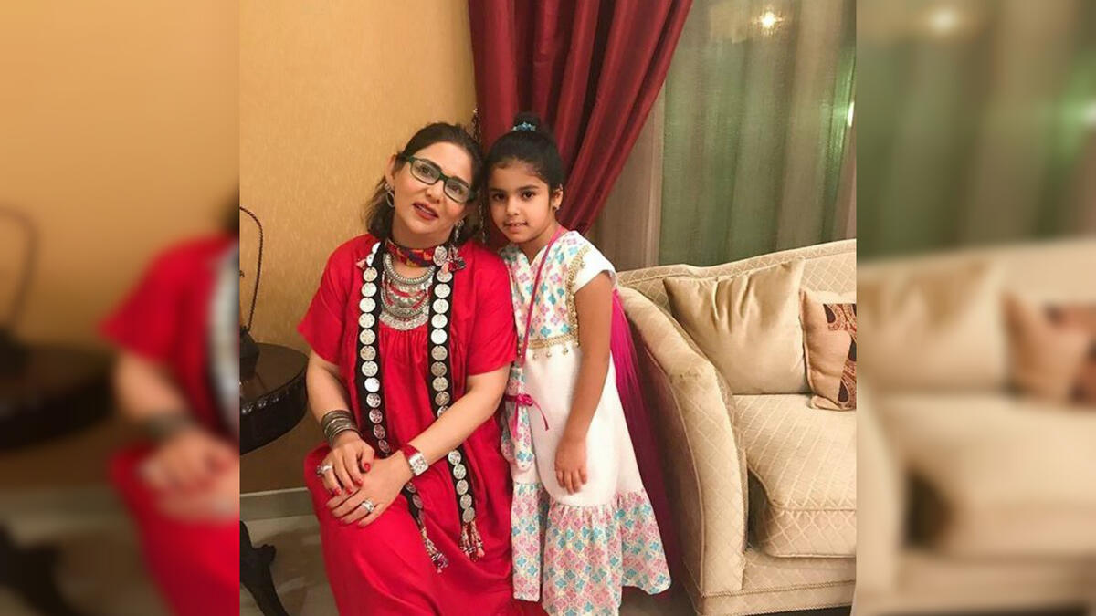 Nawal Alkuwaitya and daughter Haneen