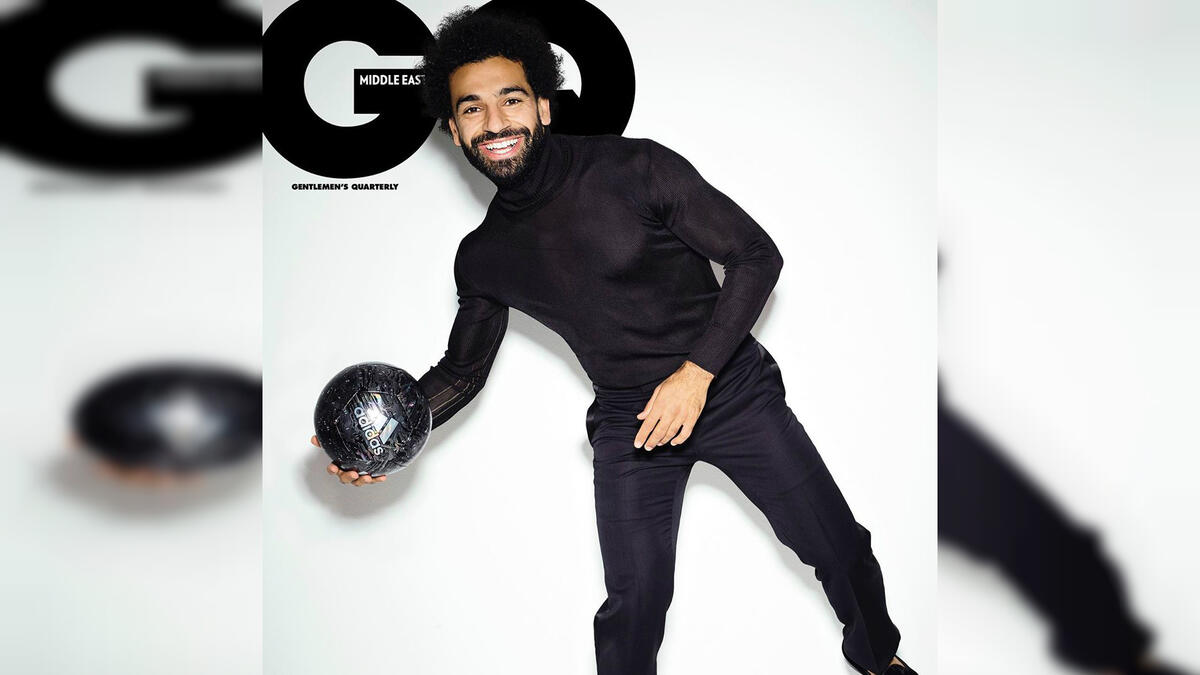 GQ’s Man of The Year 2019 Mohamed Salah With Brazilian Model Alessandra Ambrosio