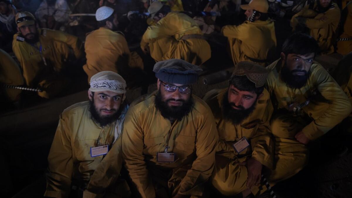 Tens of thousands of Islamists rallied alongside opposition supporters in Pakistan's capital Friday, as the firebrand cleric leading the protests called on Prime Minister Imran Khan's government to step down within 48 hours. FAROOQ NAEEM / AFP