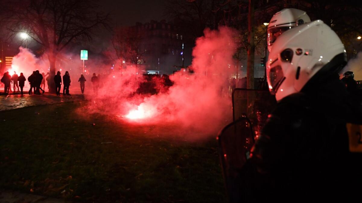Trains cancelled, schools closed: France scrambled to make contingency plans on for a huge strike against pension overhauls that poses one of the biggest challenges yet to French President's sweeping reform drive. Alain JOCARD / AFP