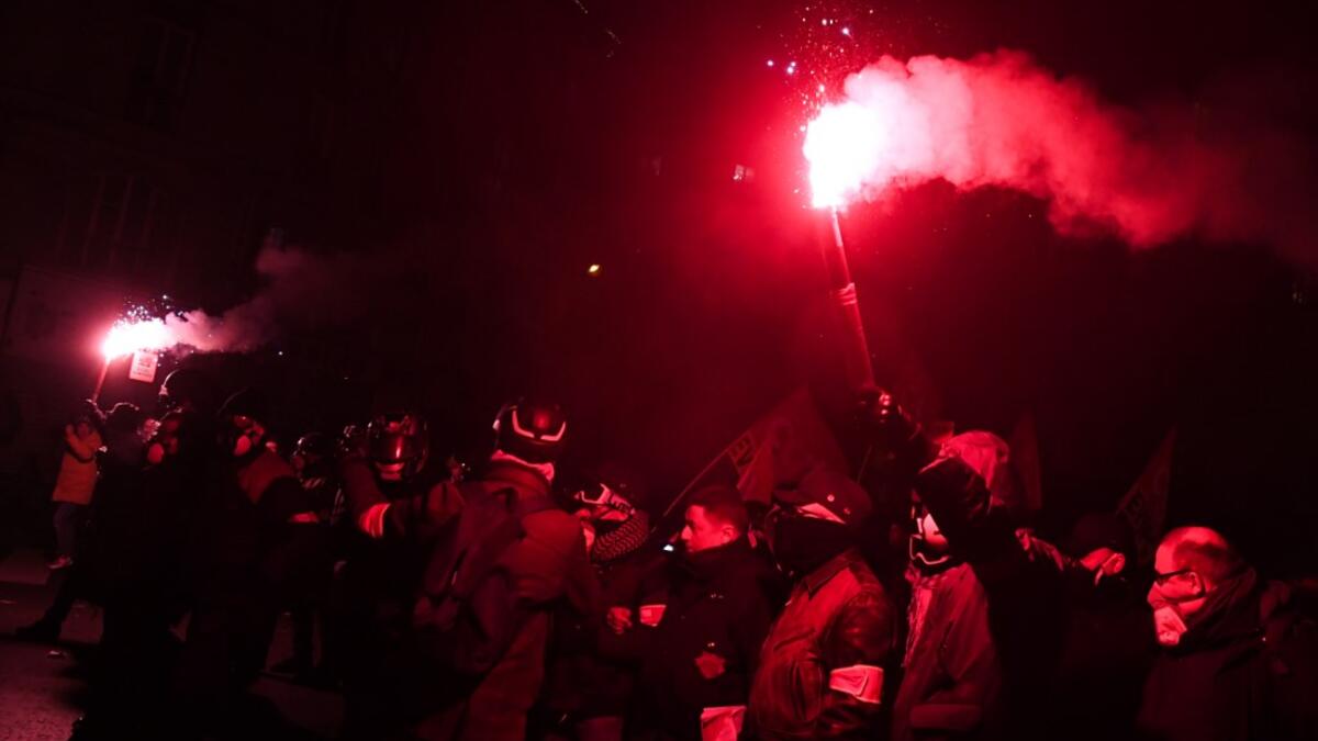 Trains cancelled, schools closed: France scrambled to make contingency plans on for a huge strike against pension overhauls that poses one of the biggest challenges yet to French President's sweeping reform drive. Alain JOCARD / AFP