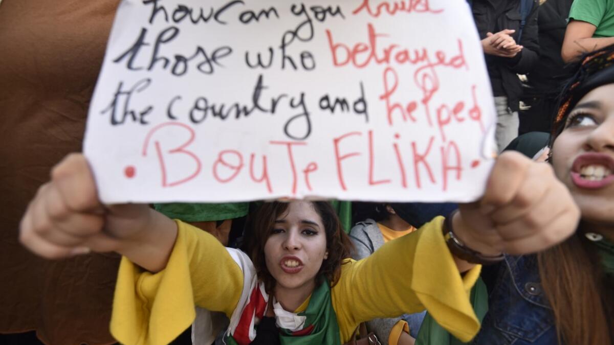 The poll will see five candidates, all linked to ex-president Abdelaziz Bouteflika, compete for the top office. But protesters, whose mass mobilisation forced the ex-strongman to resign from his two-decade tenure in April, have rallied weekly to say sweeping reforms must come ahead of any vote. RYAD KRAMDI / AFP