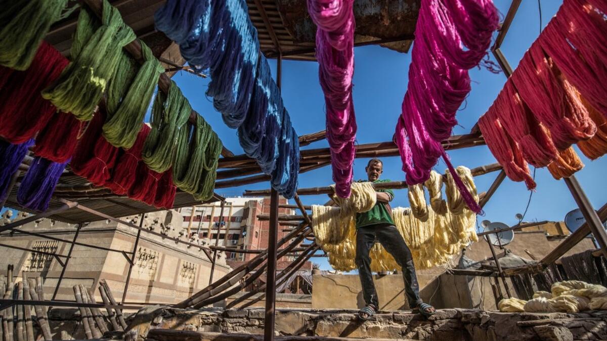 The workshop in Islamic Cairo has been going strong for over a hundred years. Khaled DESOUKI / AFP