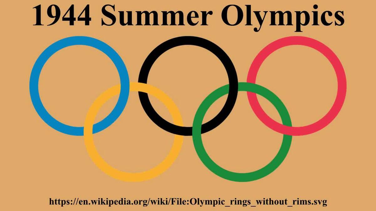 المرة الثالثة: في عام 1944، فازت لندن بشرف استضافة الألعاب الأولمبية الصيفية لكن بسبب حالة الحرب، ألغيت الألعاب الأولمبية مجددًا. وسنة 1948، استضافت لندن الأولمبياد ومنعت هذه المرة الرياضيين اليابانيين والألمان من المشاركة.