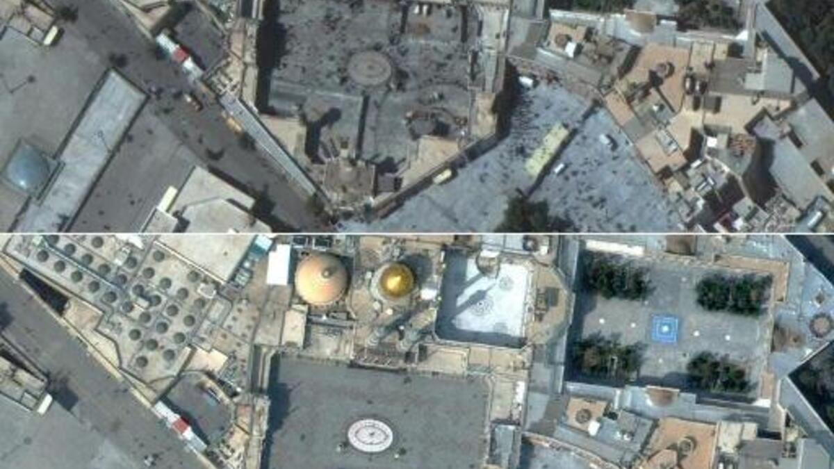 قُم-إيران: لم يتوقف فايروس "كورونا" عند المواطنين فقط، بل وصل الى العديد من السياسيين الأمر الذي رفع منسوب الهلع والخوف في الشارع الإيراني، وأظهرت الصور الملتقطة من أعلى ضريح فاطمة المعصومة في قم، احد العتبات المقدسة لدى الشيعة مهجورًا وخاليًا من الزوار، وكذلك الأمر بالنسبة إلى الساحات الداخلية والشوارع المجاورة.