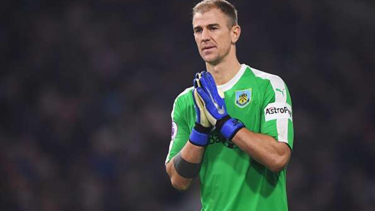 الحارس الإنجليزي جو هارت (بيرنلي)