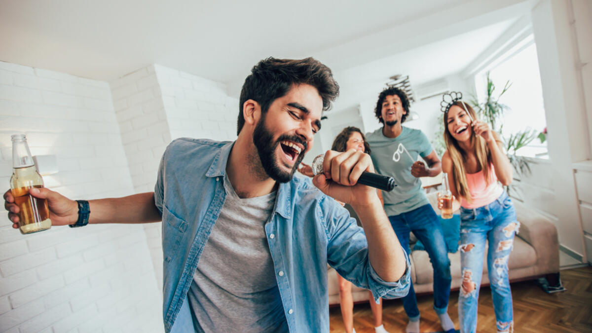 Do karaoke! Fortunately, nobody will be watching which should add a layer of encouragement for many (Shutterstock)