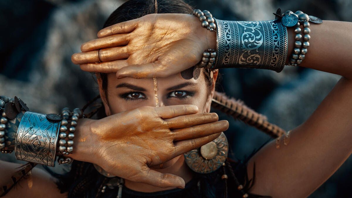 Tribal woman (Shutterstock)