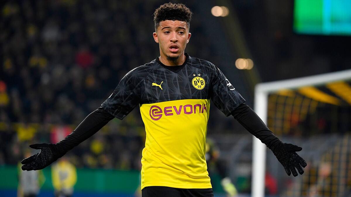 الجناح الإنجليزي جايدون سانشو (بوروسيا دورتموند)