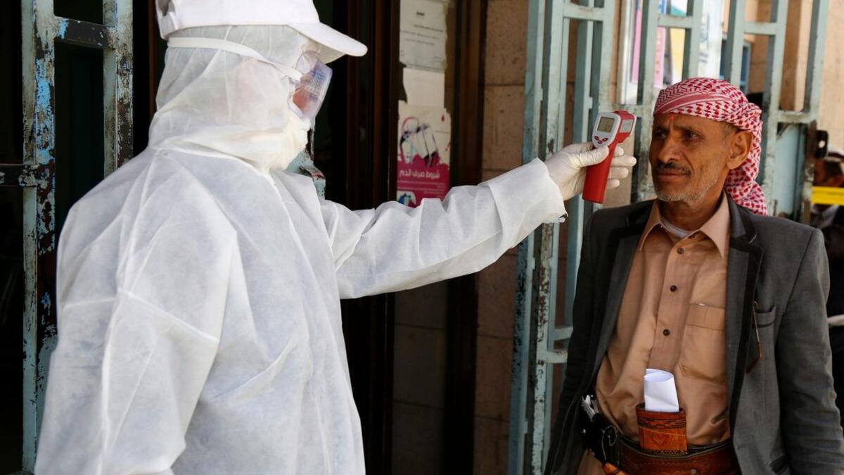 الدول العربية: اليمن والتي لم تسجل أي إصابات، وسط تحذيرات دولية بأن الحالات قد تظهر هناك بصورة مفاجئة.