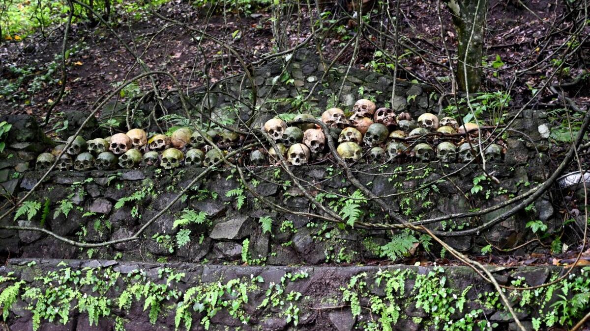 For centuries Bali's Trunyanese people have left their dead to decompose in the open air, the bodies placed in bamboo cages until only the skeletons remain -- a ritual they haven't given up -- even as the COVID-19 pandemic upends burial practices worldwide.  SONNY TUMBELAKA / AFP