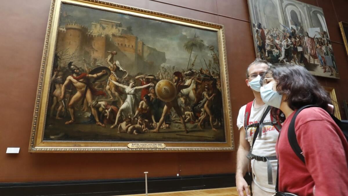The Louvre museum will reopen its doors on July 6, 2020, after months of closure due to lockdown measures linked to the COVID-19 pandemic, caused by the novel coronavirus. FRANCOIS GUILLOT / AFP