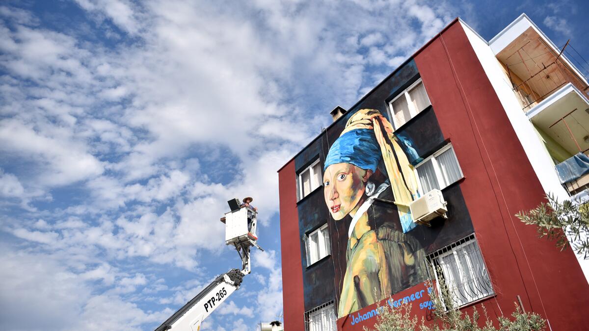 Art by Turkish Artist Nazife Bilgin Hazar. (Twitter/ @doganburak29)