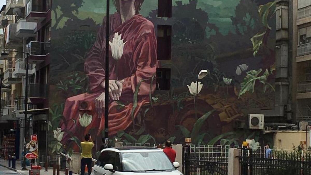 Art by Turkish Artist Nazife Bilgin Hazar. (Twitter/ @avmustafaduman)