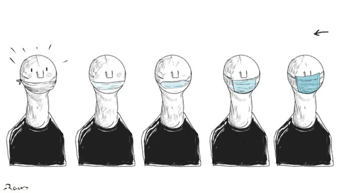 Cartoonists protest the arrest of Emad Hajjaj. (Rafat Alkhateeb/ Twitter)