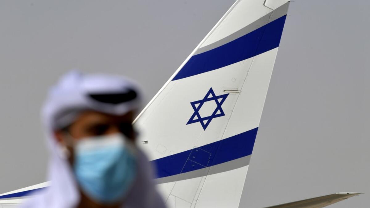 A US-Israeli delegation including White House advisor Jared Kushner took off on a historic first direct commercial flight from Tel Aviv to Abu Dhabi to mark the normalisation of ties between the Jewish state and the UAE. Karim SAHIB / AFP