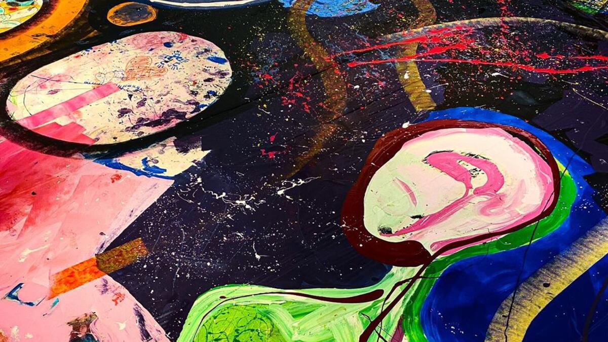 ‘THE LARGEST PAINTING TO HAVE EVER BEEN CREATED ON CANVAS’ A PHILANTHROPIC HUMANITARIAN MISSION (Instagram)