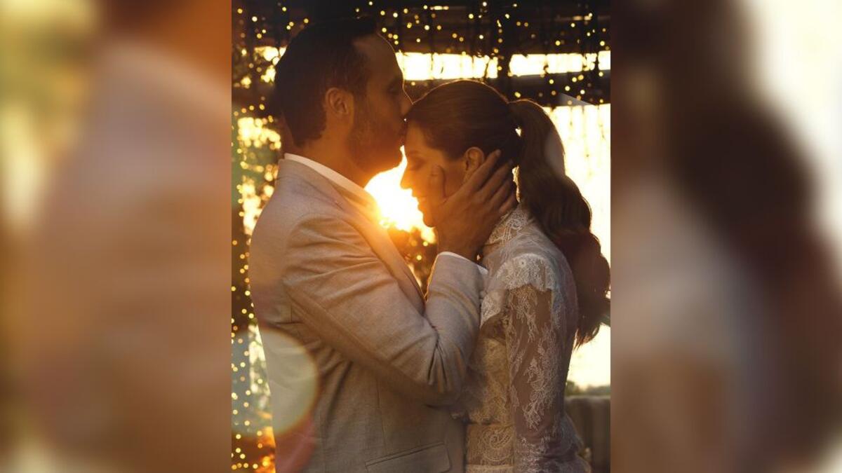 Carla Haddad's Intimate Wedding