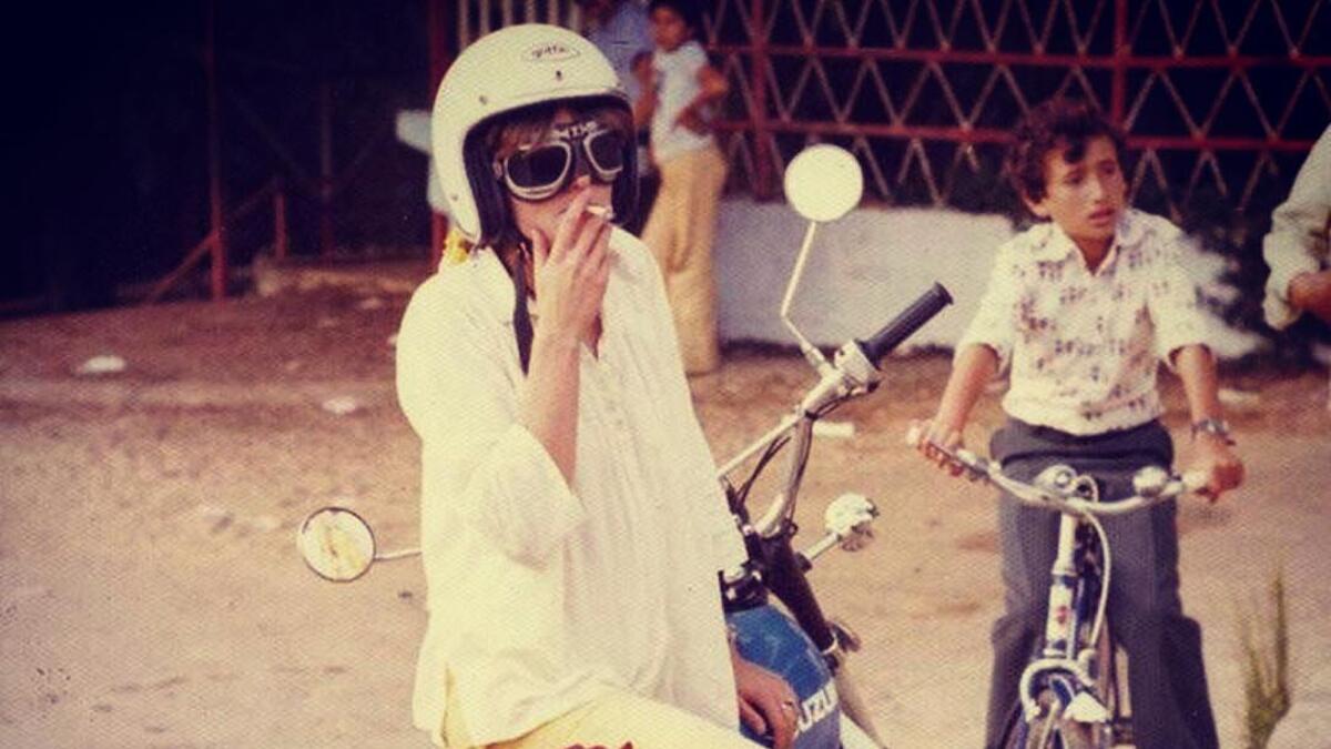 Ras Beirut, 1977. Archive Ali M Diab. (Instagram)