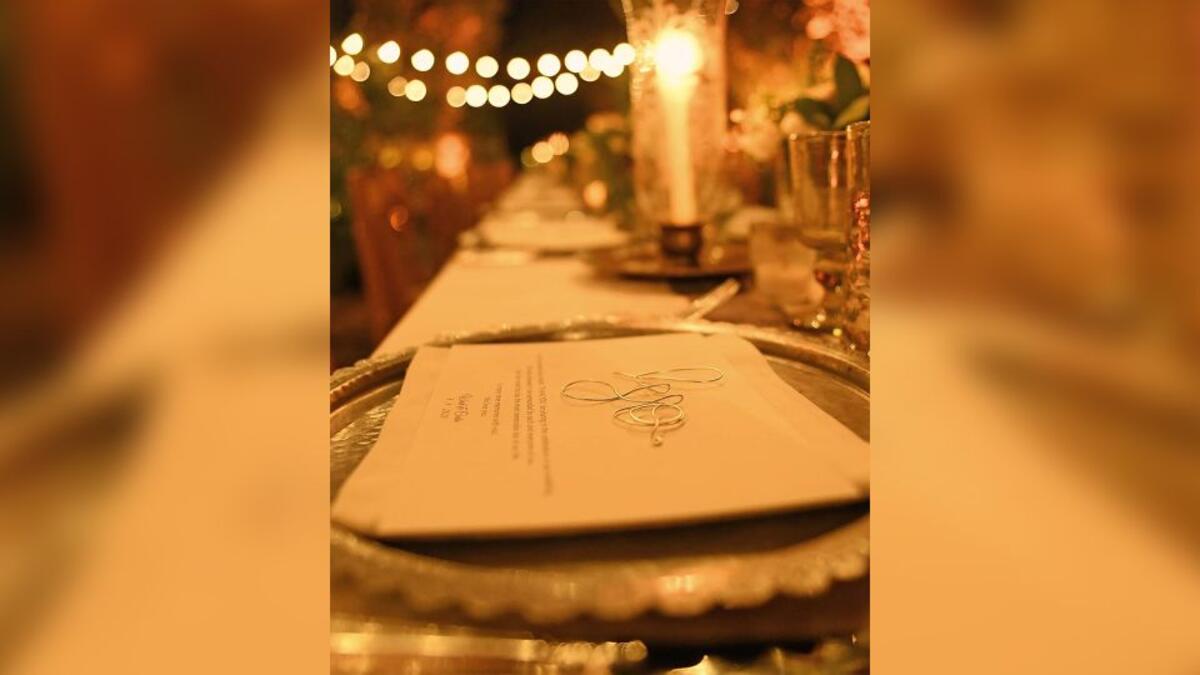 Carla Haddad's Intimate Wedding