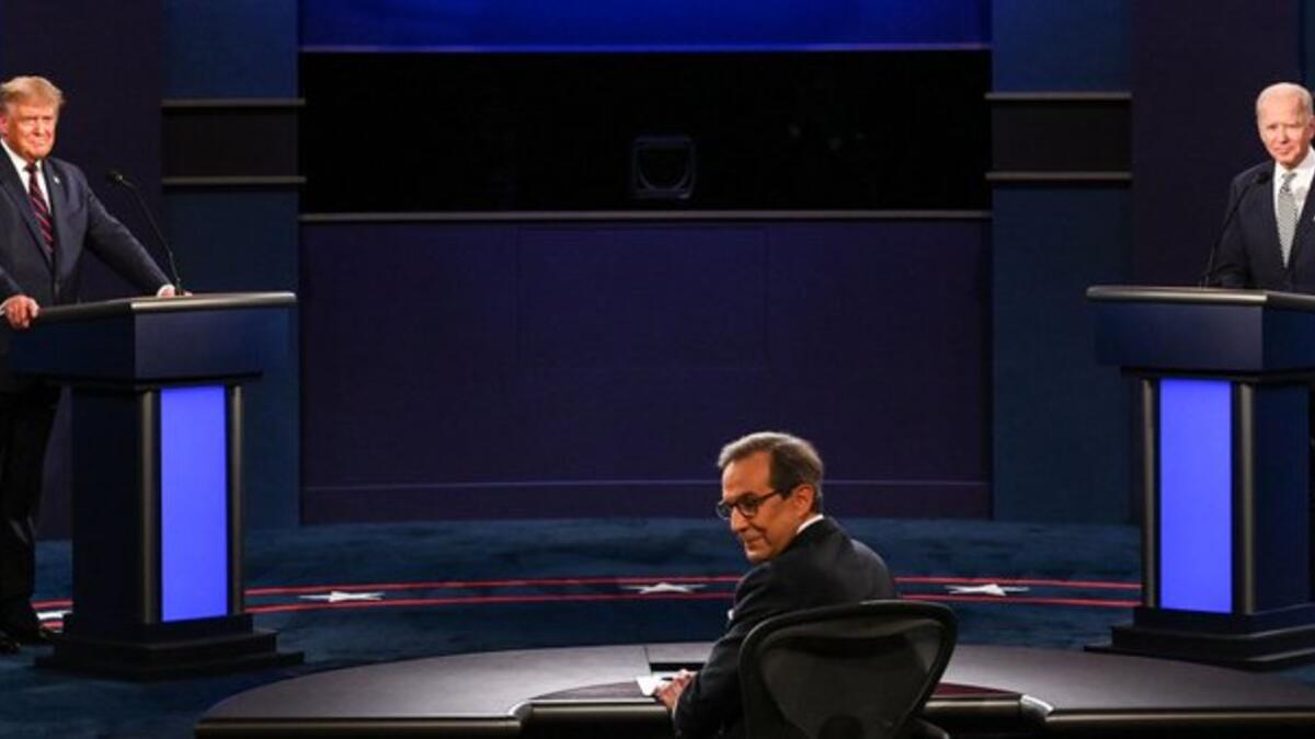 Political Battle: Trump, Biden Meet in The First 2020 Presidential Debate  (Twitter)