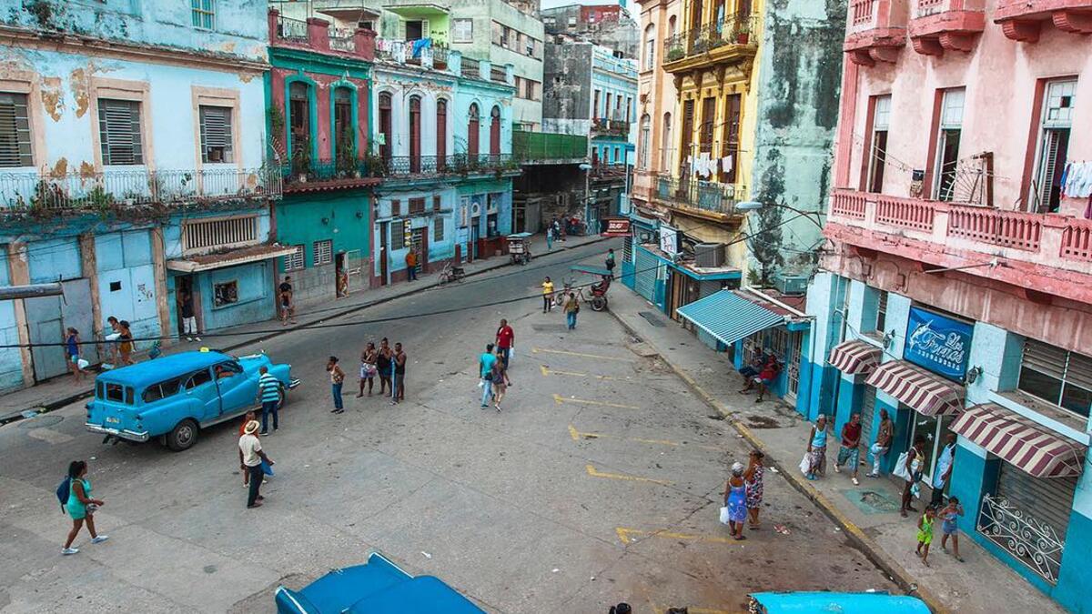 Saudi Photographer Hesham Alhumaid in Central Habana - Havana - Cuba. (Instagram/@hesh4m)