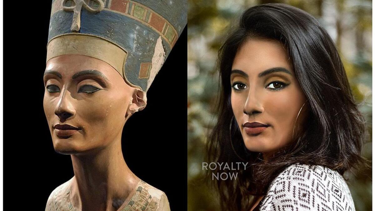 Little Nefertiti by Becca Saladin (royalty_now_/Instagram)