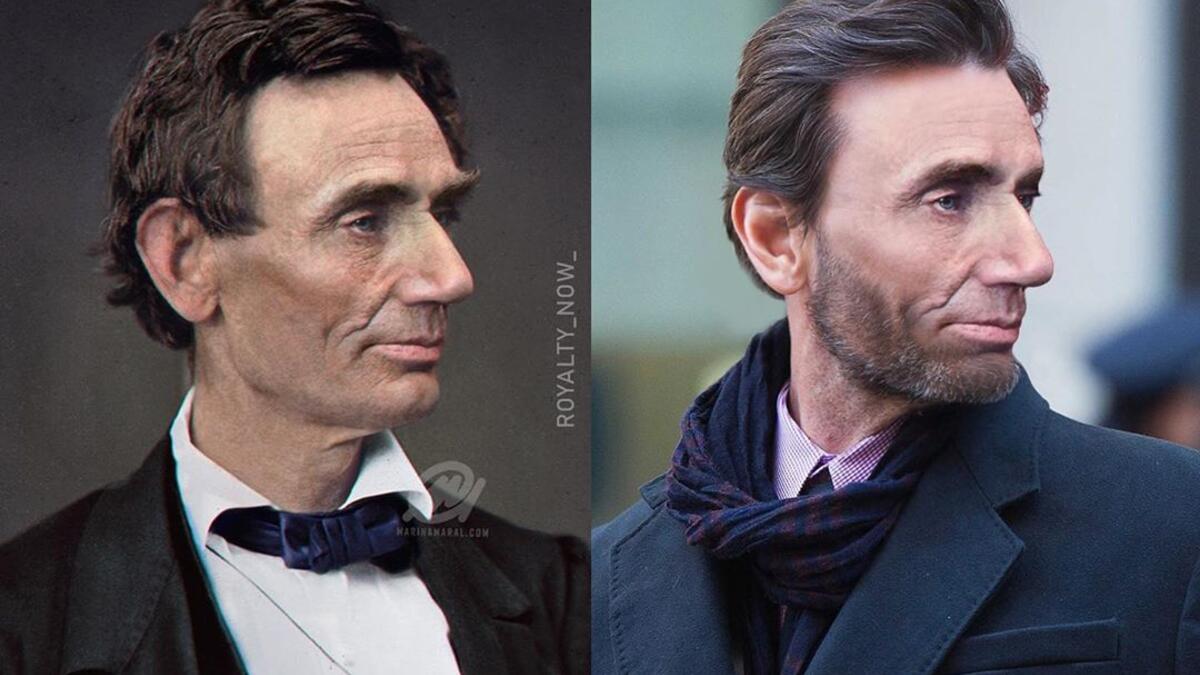 Abraham Lincoln by Becca Saladin (royalty_now_/Instagram)