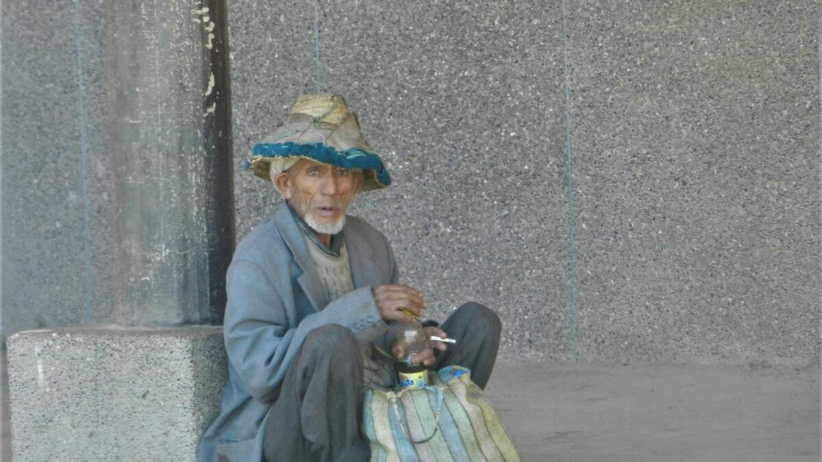 Morocco, bus stop somewhere on the way to Marrakech/Photo by Ewelina Lepionko