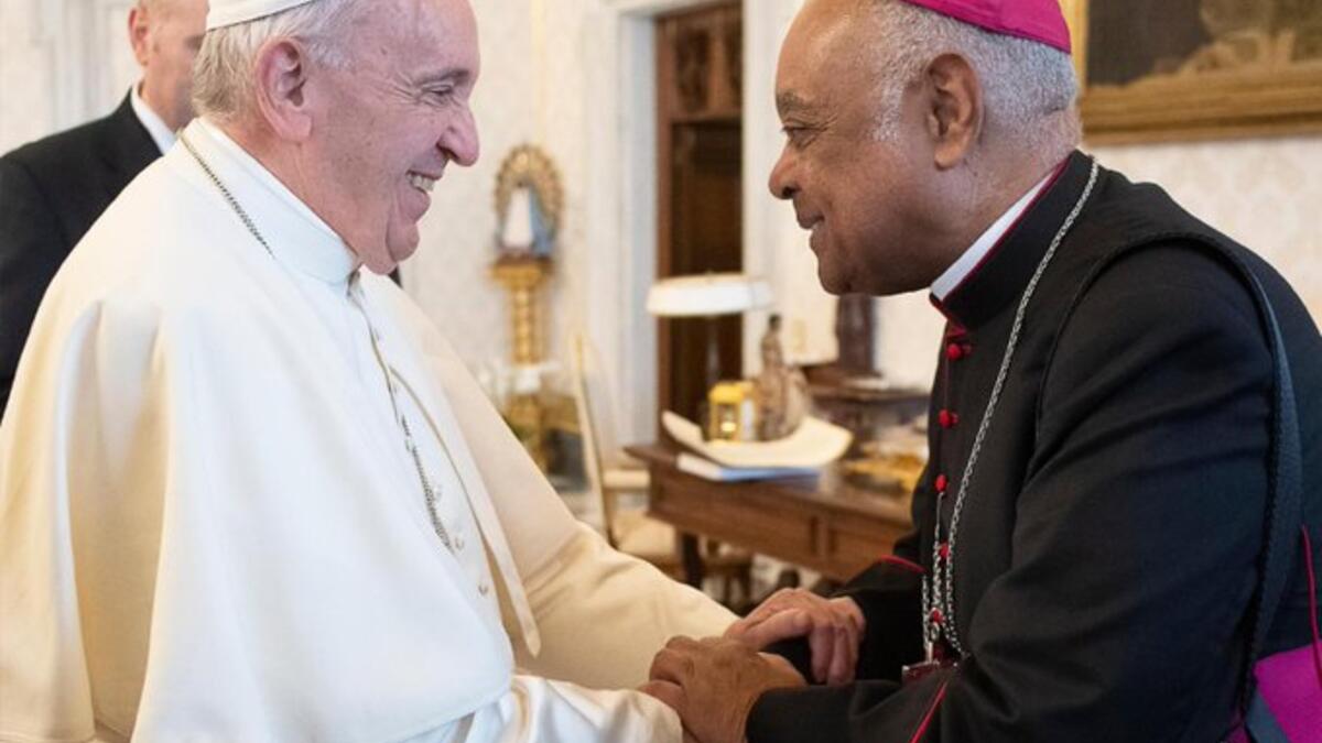 Cardinal-designate Wilton D. Gregory. (Twitter)