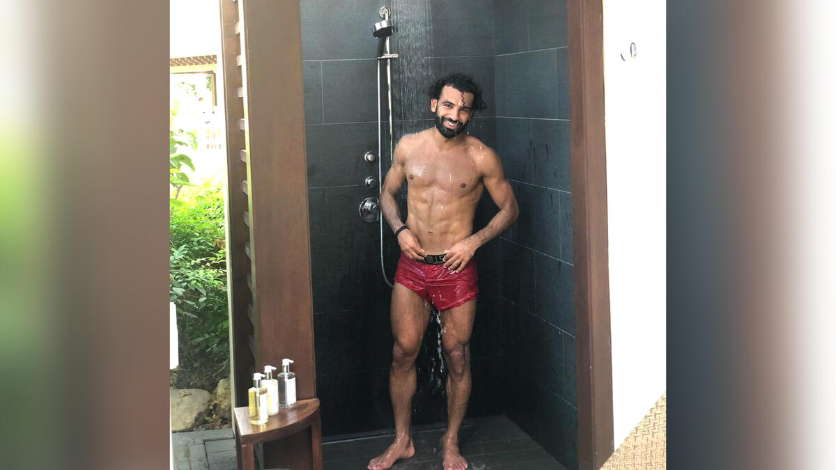 Egyptian footballer Mohamed Salah